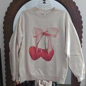 Jerzees Cherry Sweatshirt